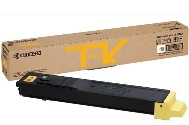 Тонер-картридж TK-8115Y желтый тонер 6000 стр. M8124cidn/M8130cidn