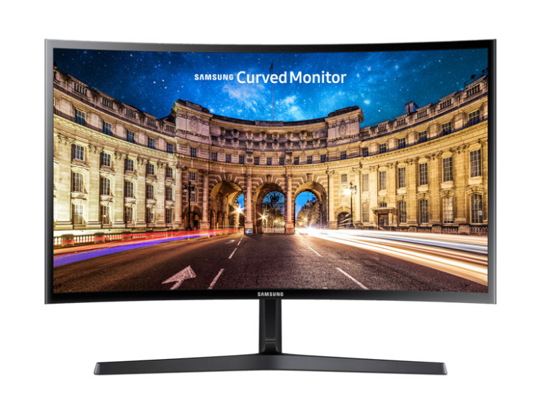 Samsung 23.5" С24F396FHI VA LED изогнутый 16:9 1920x1080 4ms 250cd 3000:1 178/178 D-Sub HDMI БП внешний Glossy Black (замена С24F390FHI)