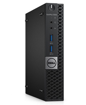 DELL Optiplex 5050 Micro i3-7100T (3,4GHz),4GB (1x4GB) DDR4,128GB SSD,Intel HD 630,Linux,TPM, VGA,NoDVD,3 years NBD