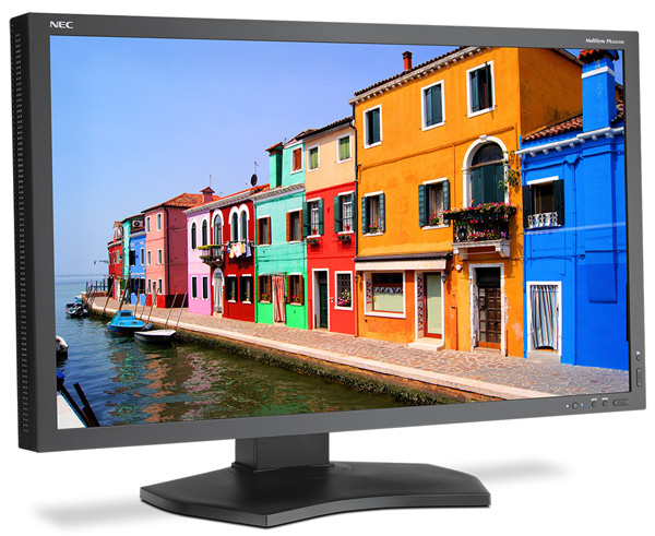 NEC 32'' PA322UHD-2-SV2  4K LCD Bk/Bk ( IPS; 16:9; 350 cd/m2; 1000:1; 10 ms; 10 bit; 3840 x 2160; 176/176; 2xDVI-D; 1хDP; 4xHDMI; USB; Swiv 45/45; Tilt; HAS 150 mm; Pivot; Spk 2х2W )