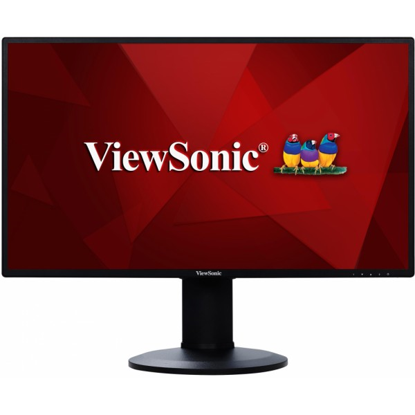 Viewsonic 27" VG2719-2K IPS LED, 2560x1440, 5ms, 300cd/m2, 178°/178°, 50Mln:1,  HDMI*2, DP, USB-Hub, колонки, HeadphoneOut, Tilt, Swivel, Pivot, рег.по высоте, VESA, Black