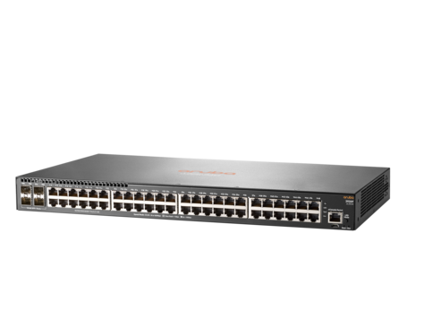 Aruba 2930F 48G 4SFP+ Swch (48x10/100/1000 RJ-45, 4x1/10G SFP+, L3 lite, 19") (repl. for J9147A)