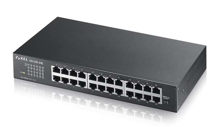 ZyXEL GS1100-24  24 port Gigabit Unmanaged Switch