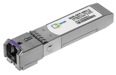 Модуль SFP WDM, дальность до   3км (6dB), 1550нм