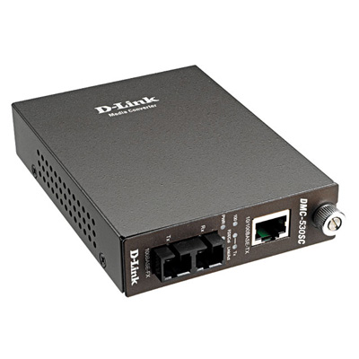 D-Link DMC-530SC, Media Converter Module, Fast Ethernet Twisted-pair to Fast Ethernet Single-mode Fiber, (30km, SC)