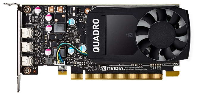 Graphics Card NVIDIA Quadro P400, 2GB, (Z240 SFF/Tower, Z440, Z4, Z6, Z8)