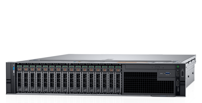 DELL PowerEdge R740 2U/ 8LFF/ 1x4114 (10-Core, 2.2 GHz, 85W)/ 1x16GB RDIMM/ 730P 2GB mC/ 1x1TB 7.2K SATA/ 4xGE/ 1x750W/ RC1/ 4 std FAN/ noDVD/ Bezel noQS/ Sliding Rails/ CMA/ 3YPSNBD