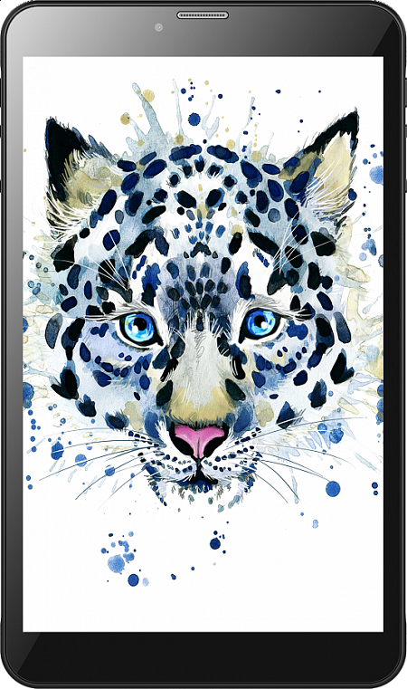 IRBIS TZ853, 8" (1280x800IPS), SC7730 1x1,0Ghz (QuadCore), 1024MB, 8GB, cam 0.3MPx+2.0MPx, Wi-Fi, 3G (2xSimCard), Bluetooth, GPS, Android 4.4, microUSB, MicroSD, jack 3.5, Black