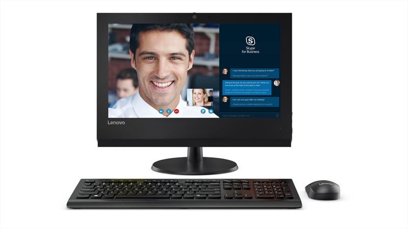 Lenovo V310z All-In-One  19,5" Pen G4560 4GB 1TB Intel HD DVD±RW AC+BT USB KB&Mouse Win10Pro 64 1Y carry-in