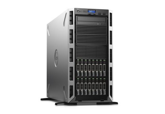 Dell PowerEdge T430 Tower no CPUv4(2)/ no HS/ no memory(8+4)/ no controller/ no HDD(16)SFF/ DVDRW/ iDRAC8 Ent/ 2xGE/ no RPS(2up)/Bezel/3YBWNBD (210-ADLR)