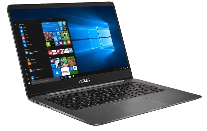 ASUS Zenbook UX430UN-GV043R Core i7-8550U/16Gb/512GB M.2 SSD/NVIDIA GeForce MX150 2Gb/14.0"/FHD (1920x1080)/WiFi/BT/Cam/Windows 10 PRO/Illum KB/1,3kg//Grey_METAL/Optical Mouse+Sleeve