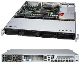 Supermicro SuperServer 1U 6019P-MTR noCPU(2)Scalable/TDP 70-140W/ no DIMM(8)/ SATARAID HDD(4)LFF/ 2xGbE/1xFH, M2/ 2x600W