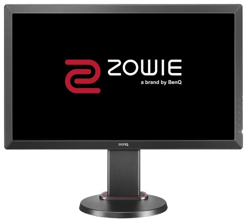 BENQ 24" RL2460 Zowie TN LED, 16:9, 1920x1080, 1ms, 250cd/m2, 12M:1, 170/160, D-Sub, DVI, 2*HDMI, динамики,  регулировка по высоте, Dark Grey