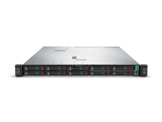 Proliant DL360 Gen10 Bronze 3104 Rack(1U)/Xeon6C 1.7GHz(8,25Mb)/1x8GbR1D_2666/S100i(ZM/RAID 0/1/10/5)/noHDD(4)LFF/noDVD/iLOstd/5HPfans/4x1GbEth/EasyRK/1x500wFPlat(2up)