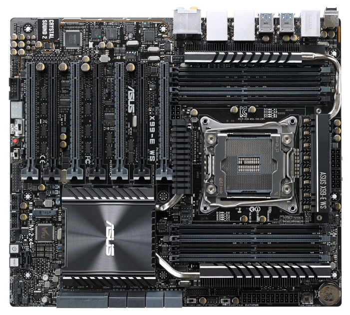 ASUS X99-E WS /LGA2011-V3,X99,M.2,SATAE,7PCIE ; 90SB04Q0-M0EAY0