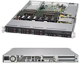 Supermicro SuperServer 1U 1028R-TDW no CPU(2) E5-2600v3/v4 no memory(16)/ on board C612 RAID 0/1/5/10/ no HDD(8)SFF/ 2xGE/ 2xFH, 1xLP/ 1noRx600W Platinum/ Backplane 8xSATA/SAS