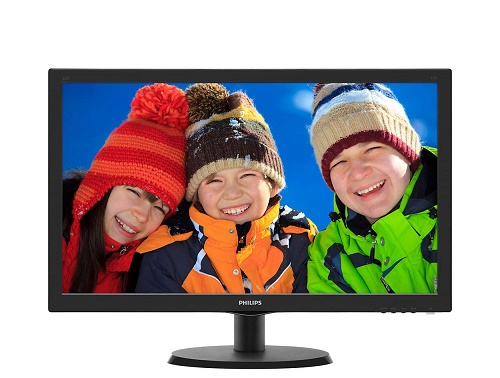 21,5" Philips 223V5LHSB2 W-LED TN 1920x1080 16:9 5ms VGA HDMI 20M:1 90/60 250cd Black