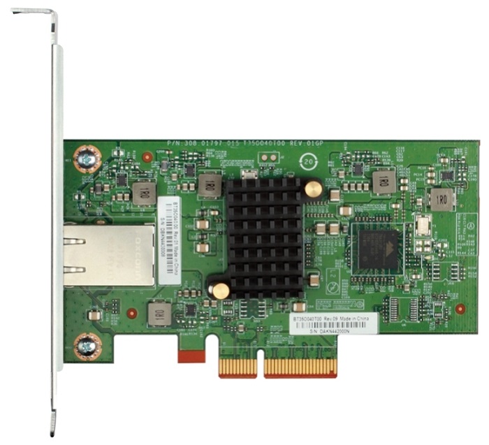 D-Link DXE-810T/A1A, 10 Gibabit PCI Express NIC with single 10GBASE-T RJ-45 port 10G Managed with single 10GBASE-T RJ-45 port, PCI Express x4 2.0, 5 GT/s compliant NIC PnP, 802.1q VLAN, Flow control,