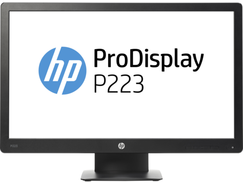 HP ProDisplay P223 21,5’’ LED Monitor wide (VA, 250 cd/m2, 3000:1, 5ms, 178°/178°, VGA, DisplayPort, 1920x1080, LED backlight,EPEAT gold)