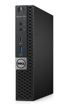 DELL Optiplex 7050 Micro, i7-7700T (2,9GHz),8GB (1x8GB) DDR4,500GB (7200 rpm),Intel HD 630,W10 Pro,TPM,Wi-Fi / BT,3 years NBD