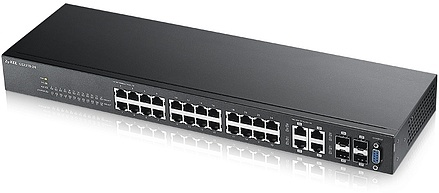 Zyxel GS2210-24, 24 port Gigabit L2 managed switch