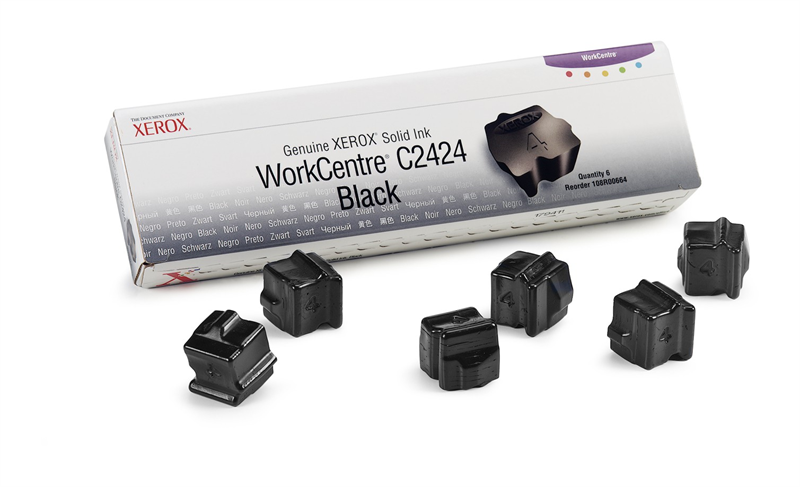 Чернила черные (6шт.) XEROX WC C2424