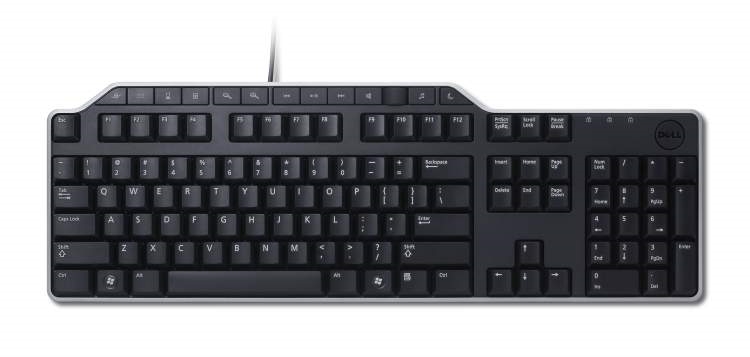 Dell keyboard KB-522 Wired Business Multimedia USB Keyboard Black (Kit)