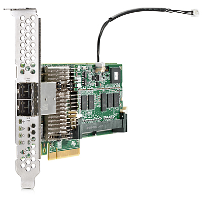 HPE SAS Controller Smart Array P441/4GB FBWC/12G/ Ex. Dual mini-SAS HD ports/PCIe3.0 X8/incl. h/h & f/h. Brckts