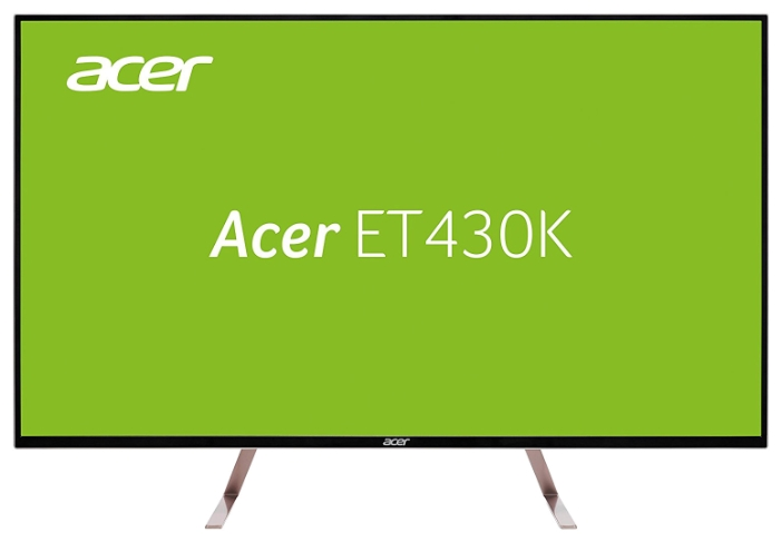 ACER 43" ET430Kwmiiqppx IPS LED, 3840x2160, 5ms, 350cd/m2, 1100:1, 2xHDMI(2.0) + DP(1.2) + MiniDP + DP Out + Audio Out, 7Wx2, White (repl. UM.ME0EE.008)