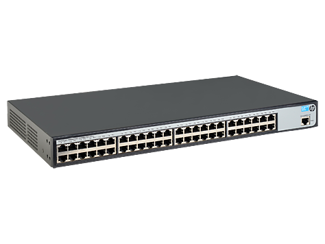 HPE  1620 48G Switch (48x10/100/1000 RJ-45, basic Web, 19'')