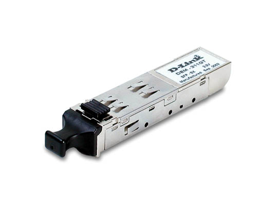 D-Link DEM-311GT, 1-port mini-GBIC SX Multi-mode Fiber Transceiver, (550m, 3.3V)