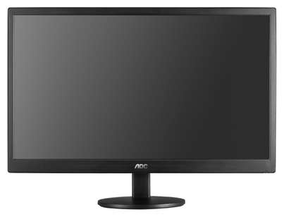 19,5" AOC E2070SWN  1600x900 TN LED 16:9 5ms VGA 10M:1 90/60 200cd Black