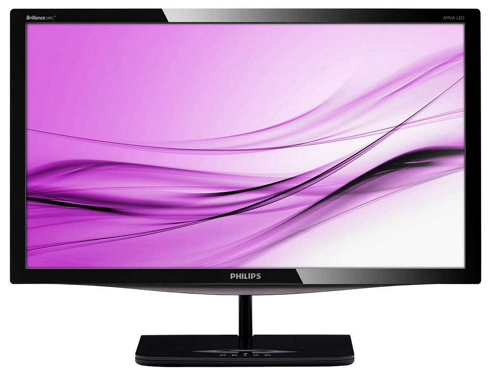 27" Philips 274E5QSB 1920x1080 AH-IPS LED 16:9 14ms VGA DVI-D 10M:1 178/178 250cd Black/