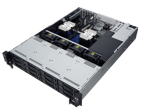 ASUS RS520-E9-RS12-E // 2U, Z11PR-D16, 2 x Socket P, 512GB RDIMM/1024GB LRDIMM/2048GB LR-DIMM 3DS max, 12HDD Hot-swap+2HDD 2,5", 2x800W, CPU FAN ; 90SF0051-M00380