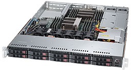 Supermicro SuperServer 1U 1028R-WC1R no CPU(2) E5-2600v3/v4 no memory(16)/ on board 3108 RAID 0/1/5/6/10/50/60 no HDD(10)SFF/(Default 8 SAS3, 2 SATA3)/ 2xGE/ 2xFH/ 2x700W Platinum