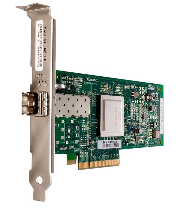 8Gb Single Port FC HBA, x8 PCIe, SR LC multi-mode optic