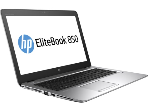 HP EliteBook 850 G4 Core i5-7200U 2.5GHz,15.6" HD (1366x768) AG,4Gb DDR4(1),500Gb 7200,51Wh LL,FPR,1.9kg,3y,Silver,Win10Pro