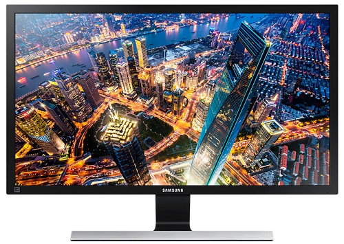 Samsung 28" U28E590D TN LED 16:9 3840x2160 1ms 370cd 1000:1 170/160 2*HDMI DP Black