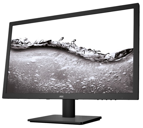 21,5" AOC E2275SWJ 1920x1080 TN LED 16:9 2ms VGA DVI HDMI 20M:1 170/160 250cd, Speakers Black