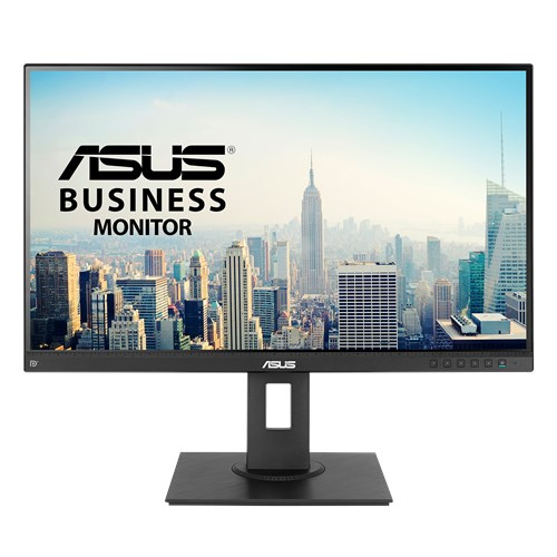 ASUS 27" BE27AQLB IPS LED 2K, 2560x1440, 5ms, 350 cd/m2, 100Mln:1, 178°/178°, DVI, HDMI, DisplayPort, miniDP, USB-Hub, Tilt, Swivel, Pivot, регул. по высоте, колонки, VESA, Black, 90LM03I0-B01370