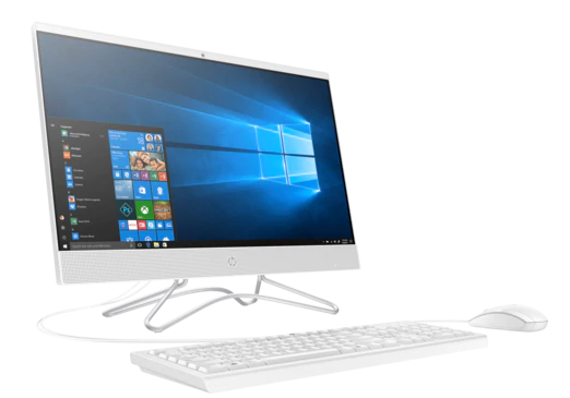 HP 24-f0024ur Non-Touch Intel Core i3-8130U 8GB DDR4-2133 SODIMM (1x8GB) RAMSSD 128GB +  1TB INTEL HD GRAPHICS 620 DVDRW USB kbd/mouse FHD UWVA Antiglare, Privacy VGA webcamSnow White DOS