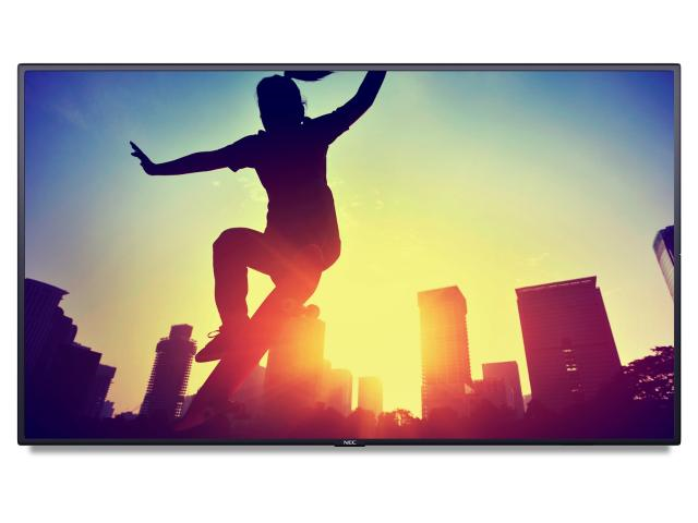 NEC 40" V404 PD Bk/Bk (24/7; S-PVA; 16:9; 500cd/m2; 4000:1; 8ms; 1920x1080; 178/178; OPS slot-in PC; CM Slot; MediaPlayer; VideoIN: 1хVGA,2xDP(HDCP),1xDVI-D(HDCP),2xHDMI (HDCP); VideoOut: 1xPD; Spk 2х