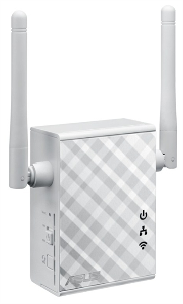 ASUS RP-N12 // WI-FI репитер, 802.11 b/g/n, до 300, LAN ; 90IG01X0-BO2100
