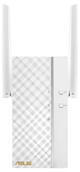 ASUS RP-AC66 // WI-FI репитер, 802.11n + 802.11 ac, до 450 + 1300Мбит/c, 2,4 + 5 гГц, LAN ; 90IG0250-BO3R00