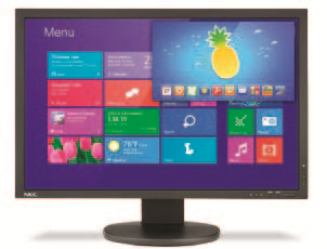 NEC 24.1" PA243W-BK LCD Bk/Bk (AH-IPS; 16:10; 350cd/m2; 1000:1; 8 ms; 10 bit; 1920x1200; 178/178; D-sub; DVI-D; DP; HDMI; USB hub; HAS 150mm; Swiv 170/170; Tilt; Pivot; PiP)