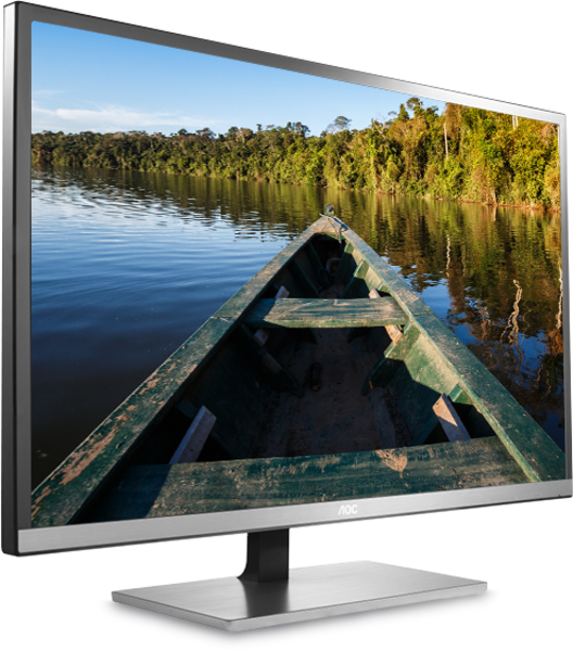32" AOC Q3277PQU 2560x1440 MVA LED 16:9 4ms VGA DVI HDMI MHL DP 4xUSB2.0/USB3.0 80M:1 178/178 300cd HAS Pivot Tilt Swivel Speakers Black/Red/Silver