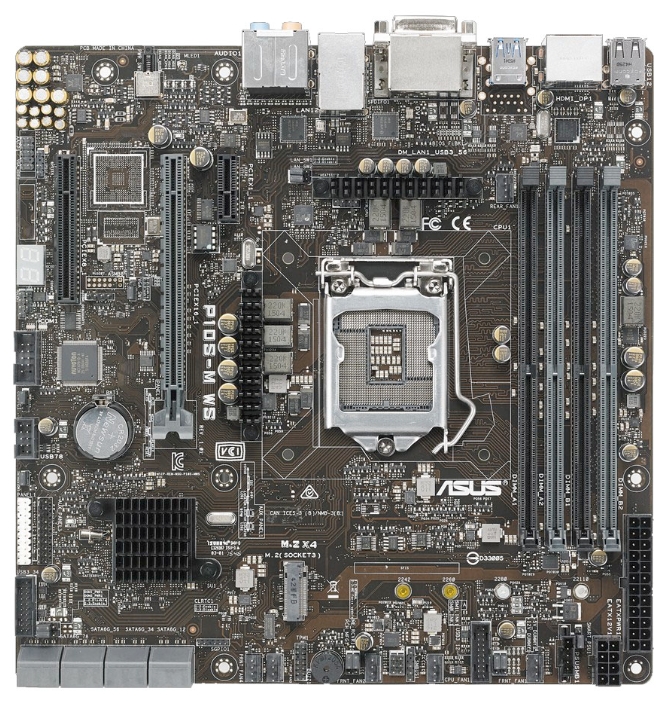 ASUS P10S-M WS / SP XEON,C236,MATX,4DIMM ; 90SB05Q0-M0EAY0