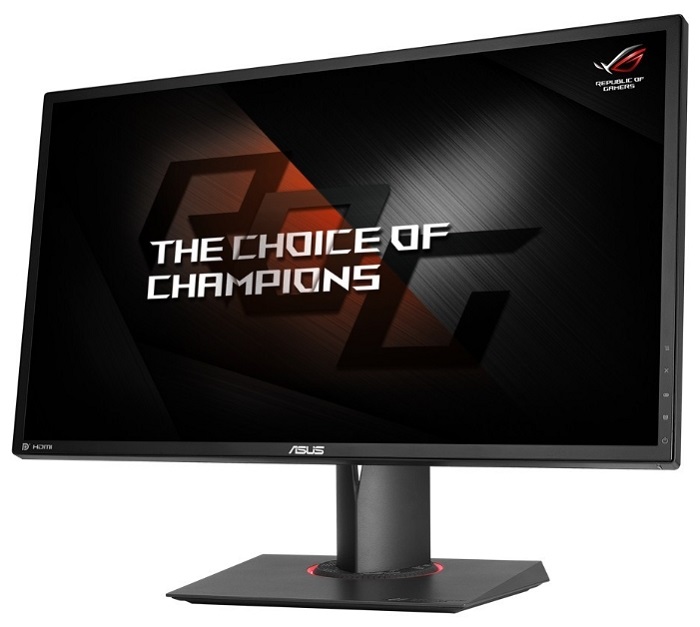 ASUS 24" ROG PG248Q LED, 3D Vision, ProGaming, 1920x1080, 1ms, 350cd/m2, 170°/160°, 100Mln:1, 180Hz, HDMI, DisplayPort, Tilt, Swivel, Pivot, регулировка по высоте, USB, VESA, Black, 90LM02J0-B01370
