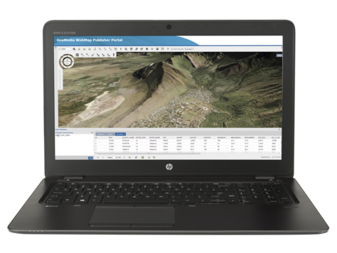 HP ZBook 15u G3 Core i7-6500U 2.5GHz,15.6" FHD (1920x1080) AG,AMD FirePro W4190M 2Gb GDDR5,16Gb DDR4(1),512Gb SSD Turbo,46Wh LL,FPR,1.9kg,3y,Black,Win10Pro