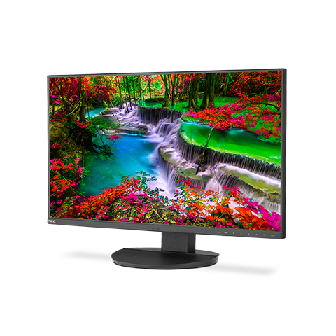 NEC 27" EA271F-BK LCD Bk/Bk (IPS; 16:9; 250cd/m2; 1000:1; 6ms; 1920x1080; 178/178; VGA; DVI; HDMI; DP; 4хUSB; HAS 150mm; Swiv; Tilt; Pivot; Human Sensor; Spk 2x1W)